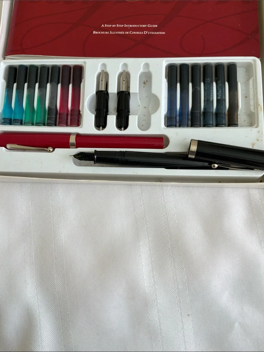 Sheaffer Calligraphy Set - Black and Red